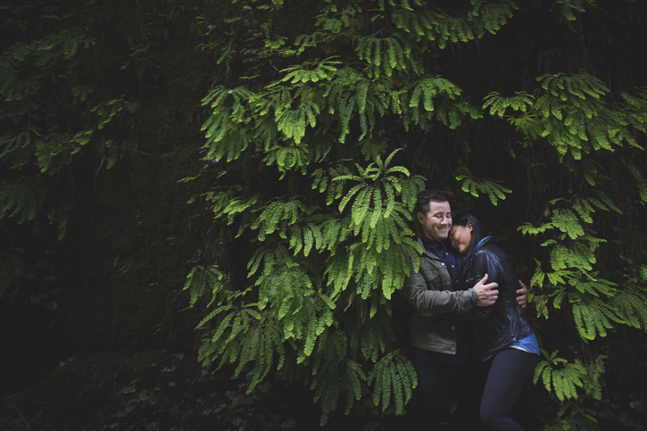 Erica+Chris - Fern Canyon Engagement - The Rasers 11